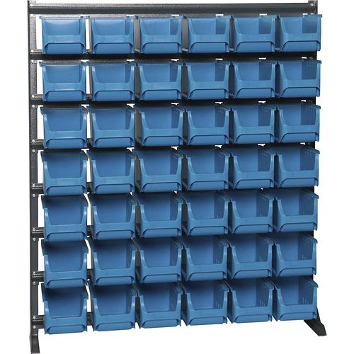 4061753286062 - Kleinteile-Lagerregal ECO mit Sichtlagerkästen HxT 1160 x 235 mm 4061753286062 - Kleinteile-Lagerregal ECO mit Sichtlagerkästen HxT 1160 x 235 mm