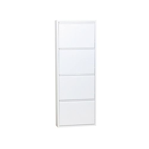 4059865187759 - Schuhschrank Pisa 4 Klappen (B)50 x (H)1395 x (T)16cm 4059865187759 - Schuhschrank Pisa 4 Klappen (B)50 x (H)1395 x (T)16cm