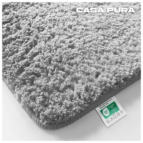 4251041631319 - Casa Pura - Badematten Sky Uni Silver Grey 95 cm Durchmesser - Grau 4251041631319 - Casa Pura - Badematten Sky Uni Silver Grey 95 cm Durchmesser - Grau