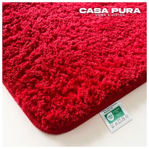 4251041631432 - Casa Pura - Badematten Sky Uni Berry Red 95 cm Durchmesser - Rot 4251041631432 - Casa Pura - Badematten Sky Uni Berry Red 95 cm Durchmesser - Rot