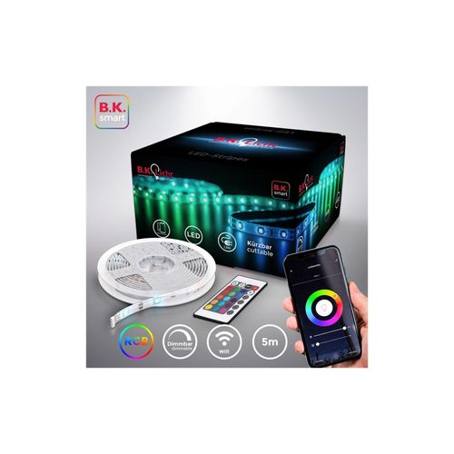4057722003471 - Bklicht - WiFi led Band 5m Streifen Smart Home app Lichtleiste rgb dimmbar Stripe 230V smd - 30 4057722003471 - Bklicht - WiFi led Band 5m Streifen Smart Home app Lichtleiste rgb dimmbar Stripe 230V smd - 30