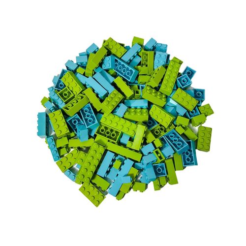 4262465170162 - LEGO® Steine Hochsteine Limette & Azur - Teile 1000x 4262465170162 - LEGO® Steine Hochsteine Limette & Azur - Teile 1000x