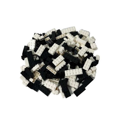 4262465170193 - LEGO® Steine Hochsteine Weiss & Schwarz - Teile 1000x 4262465170193 - LEGO® Steine Hochsteine Weiss & Schwarz - Teile 1000x