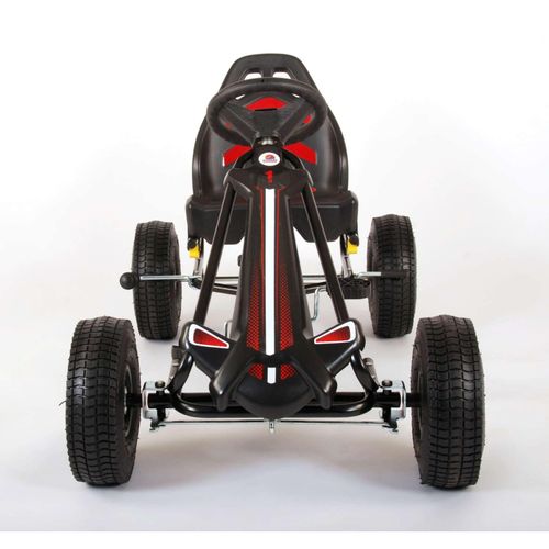 4066708728697 - TPFSports Go Kart Rennwagen - Jungen - eine Handbremse - Schwarz