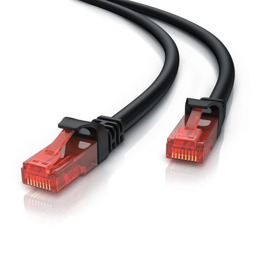 4251259169826 - CSL Cat 6 Gigabit Ethernet LAN Kabel - mehrfach geschirmt - UTP Gigabit - 1000 Mbit s - Patchkabel - Netzwerkkabel - 30m 4251259169826 - CSL Cat 6 Gigabit Ethernet LAN Kabel - mehrfach geschirmt - UTP Gigabit - 1000 Mbit s - Patchkabel - Netzwerkkabel - 30m