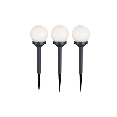 9007371568567 - 3er Set LED Solarleuchten im Kugel Design für Ihren Garten 9007371568567 - 3er Set LED Solarleuchten im Kugel Design für Ihren Garten