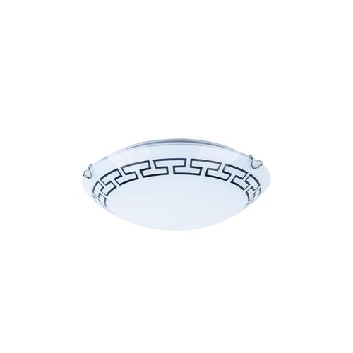 9007371280841 - LED Deckenlampe weiß Glas satiniert rund D 30 cm 9007371280841 - LED Deckenlampe weiß Glas satiniert rund D 30 cm