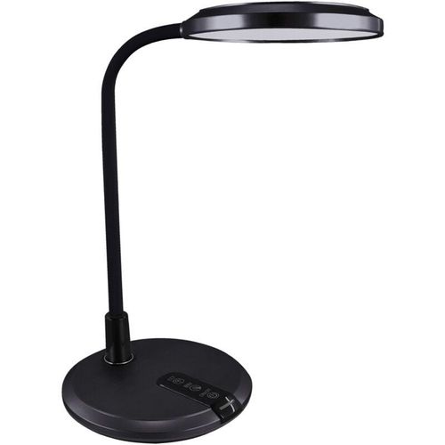 4255596741349 - Licht-erlebnisse - led Schreibtischlampe dimmbar Touch Funktion Farbwechsel 4000 k 780 lm 40 cm Schwarz Modern