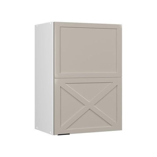 4066731451586 - Hängeschrank Fame-Line Weiß Grau-Beige gerahmt 50 cm