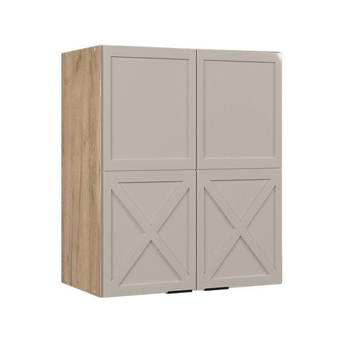 4066731452682 - Hängeschrank Fame-Line Eiche Grau-Beige gerahmt 60 cm