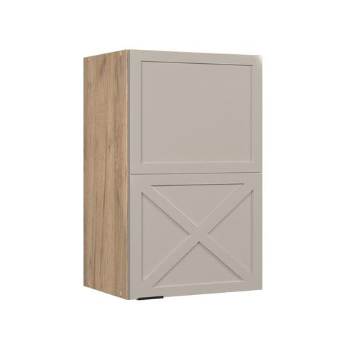 4066731452668 - Hängeschrank Fame-Line Eiche Grau-Beige gerahmt 45 cm