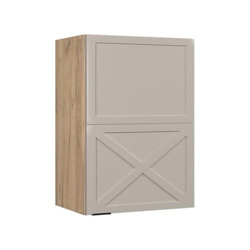 4066731452675 - Hängeschrank Fame-Line Eiche Grau-Beige gerahmt 50 cm