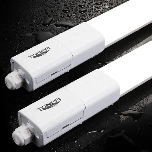 6919683266228 - - 1-5x led Feuchtraumleuchte 60W LeuchtstoffRöhre Tiefgaragenanschlussleuchte IP65 - NeutralWeiß