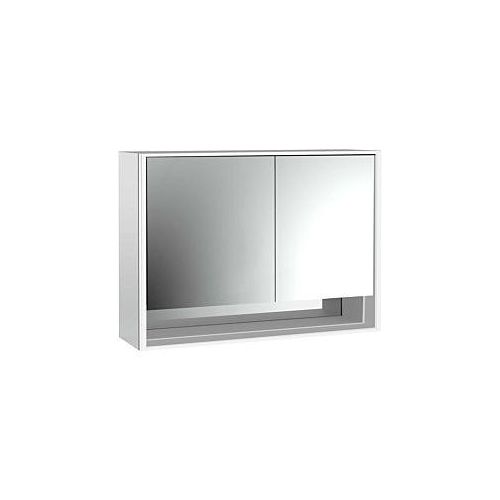 4018445147156 - Emco Loft Aufputz-Lichtspiegelschrank 979805216 1000x733mm Unterfach LED 2-türig breite Tür links aluminium Spiegel 4018445147156 - Emco Loft Aufputz-Lichtspiegelschrank 979805216 1000x733mm Unterfach LED 2-türig breite Tür links aluminium Spiegel