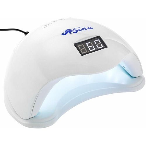 4260199758564 - SINA Lichthärtungsgerät mit Anzeige Nageltrockner Nagellampe 24 LEDs 48 W LED