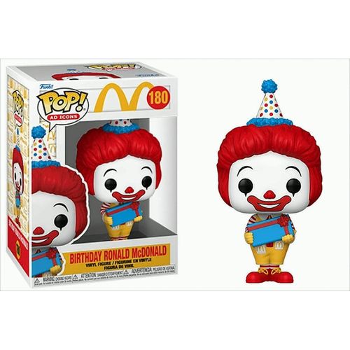 0889698734158 - Vinyl-Sammelfigur McDonalds POP! Ad Icons Birthday Ronald