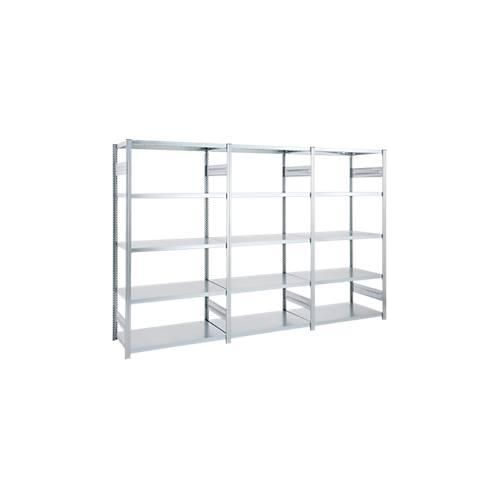 4250623798730 - Regalkombination ORDO Industry 1 Grundregal + 2 Anbauregale 15 Fachböden modular Fachlast 185 kg Feldlast 1200 kg B 3980 x T 535 x H 2000 mm verzinkt 4250623798730 - Regalkombination ORDO Industry 1 Grundregal + 2 Anbauregale 15 Fachböden modular Fachlast 185 kg Feldlast 1200 kg B 3980 x T 535 x H 2000 mm verzinkt