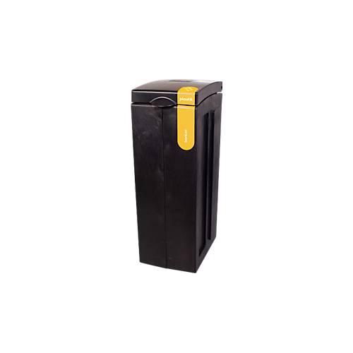 8713631206568 - BonTon Abfalltrennsystem Plastik-Abfall 70 Liter recyceltes Polypropylen einzigartiges Design B 280 x T 430 x H 771 mm gelb grau 8713631206568 - BonTon Abfalltrennsystem Plastik-Abfall 70 Liter recyceltes Polypropylen einzigartiges Design B 280 x T 430 x H 771 mm gelb grau