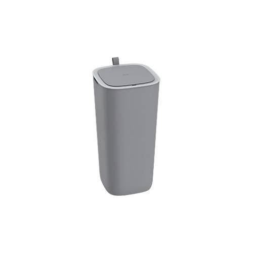 8713631192090 - EKO Morandi Smart Sensor-Abfalleimer Kunststoff Touch-Bedienfeld Dichtungsring B 271 x T 271 x H 591 mm 30 Liter grau