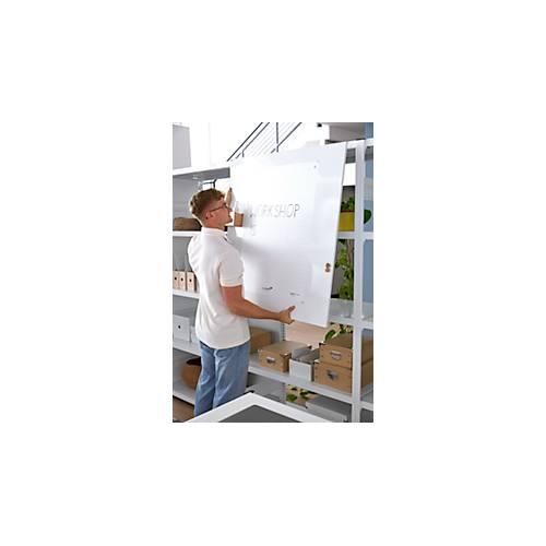 4250623799836 - Zusätzlicher Fachboden ORDO Professional höhenverstellbar Tragkraft bis 140 kg B 750 x T 800 x H 40 mm Stahl verkehrsweiß RAL 9016