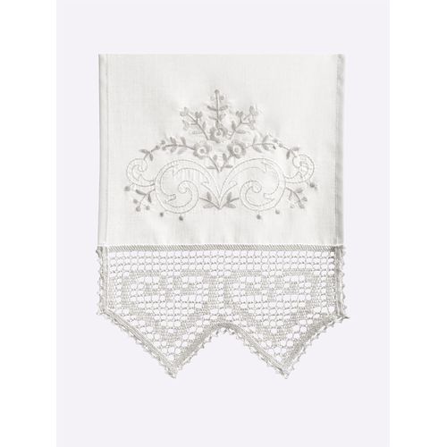 6930325796842 - Querbehang HEINE HOME Gr 3 weiß B60cm H80cm Polyester Gardinen 6930325796842 - Querbehang HEINE HOME Gr 3 weiß B60cm H80cm Polyester Gardinen