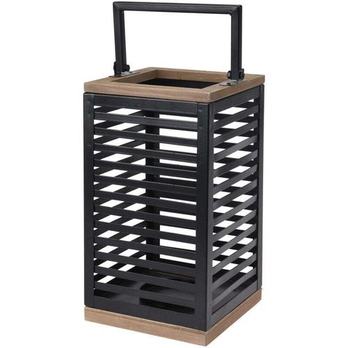 8720573124959 - Gartenlaterne LOFT mit Metallhenkel 15 x 15 x 28 cm 8720573124959 - Gartenlaterne LOFT mit Metallhenkel 15 x 15 x 28 cm