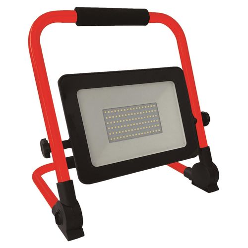 4260765651152 - BOXTEC LED Strahler Baustrahler AKKU 50W 3500lm 6500K IP54  verstellbar faltbares Bodengestell