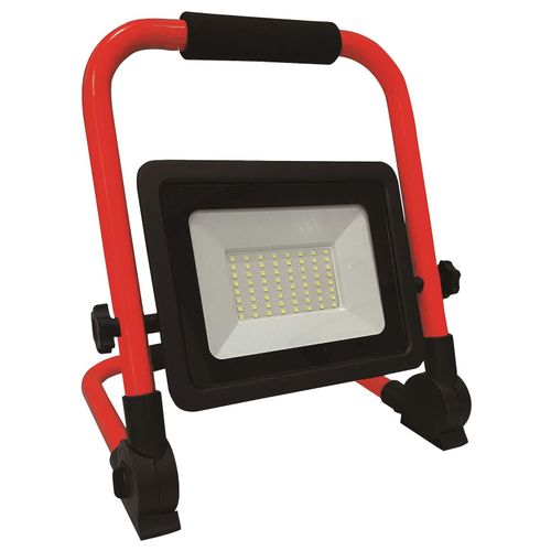 4260765651169 - BOXTEC LED Arbeitsleuchte Baustrahler verstellbar faltbar 50W 4000lm 6500K IP65 3m robustes