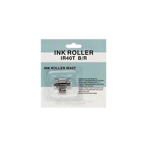 4016807282460 - Kompatibel Ersatz-Farbrolle Schwarz Rot IR42-IR40T 4016807282460 - Kompatibel Ersatz-Farbrolle Schwarz Rot IR42-IR40T