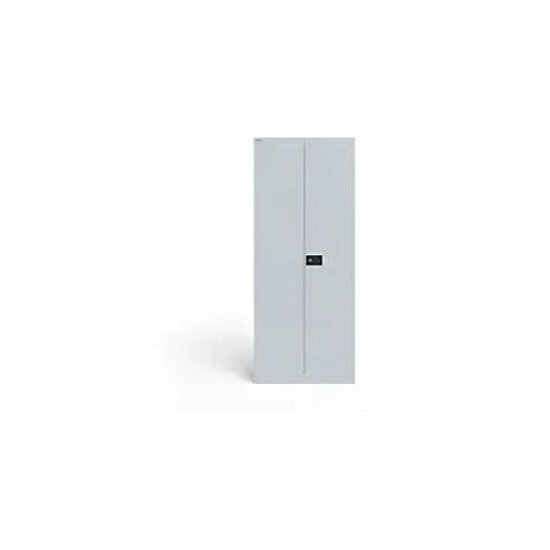 5020073859652 - Flügeltürenschrank UNIVERSAL Schrank Metall 4 Fachböden abschließbar 800 x 400 x 1950 mm Hellgrau 5020073859652 - Flügeltürenschrank UNIVERSAL Schrank Metall 4 Fachböden abschließbar 800 x 400 x 1950 mm Hellgrau