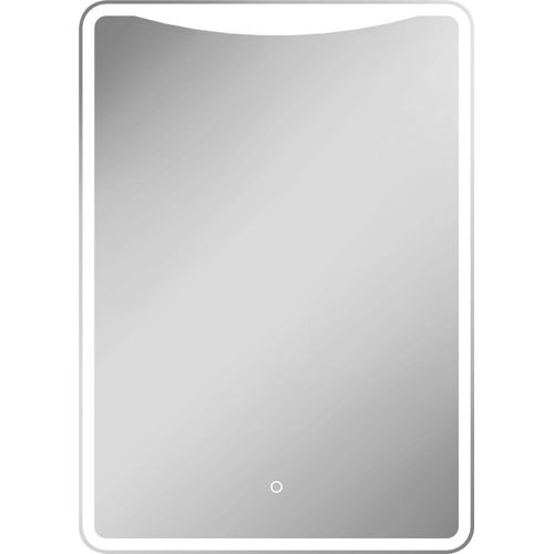 4002177575721 - LED-Lichtspiegel JOKEY Salerno silber (silberfarben) Spiegelglas Spiegel 50x70cm