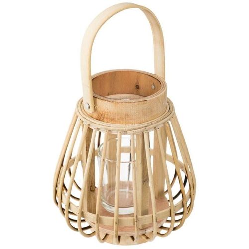 8434652412119 - Wellhome - well home - Rattanlaterne Rania 14x16cm