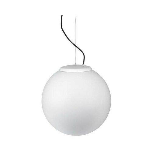 8435381426934 - Cisne - 1 Licht Kleine Outdoor Globe Deckenpendelleuchte Weiß IP44 E27 - Leds-c4