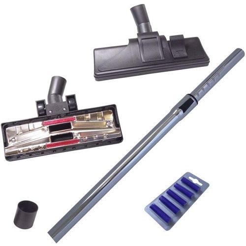 4058941412785 - Hossis Wholesale - 4-teiliges Staubsaugerdüsen-Set inkl Staubsaugerrohr & Staubsaugerduft kompatibel für Siemens vs 55 a 28