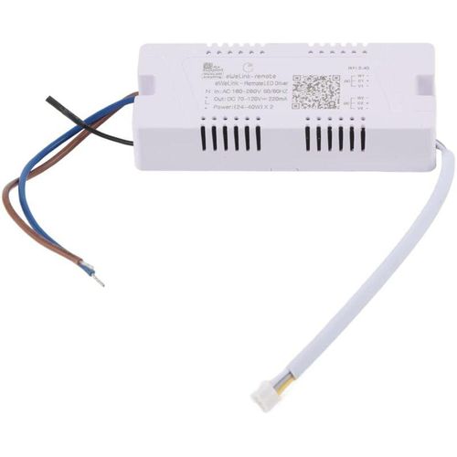 7295824479641 - Ejlife - LED-Treiber Zweifarbiger Dimming-Controller Sprachsteuerung APP-Fernbedienung 24G Intelligenter Treiber AC180‑260VLichtfarbe Controller