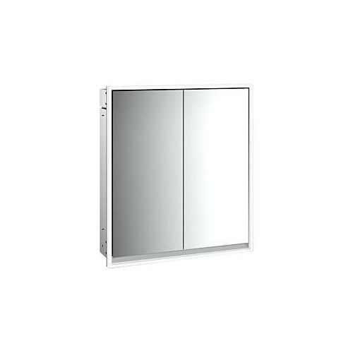 4018445139922 - Emco Loft Unterputz-Lichtspiegelschrank 979805105 600x733mm LED umlaufend 2-türig aluminium Spiegel 4018445139922 - Emco Loft Unterputz-Lichtspiegelschrank 979805105 600x733mm LED umlaufend 2-türig aluminium Spiegel