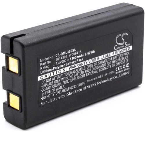 4251574619228 - Vhbw - Akku kompatibel mit Dymo 1982171 Drucker Kopierer Scanner Etiketten-Drucker (1300 mAh 74 v Li-Polymer)