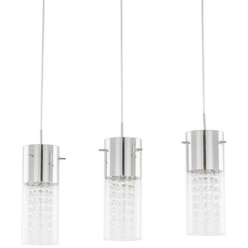 5900644345015 - Marqu - Hängende Pendelleuchte Chrom 3 Licht mit klarem Schatten E14 - Italux 5900644345015 - Marqu - Hängende Pendelleuchte Chrom 3 Licht mit klarem Schatten E14 - Italux