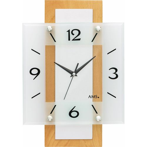 4037445154087 - Funkwanduhr AMS F5507 braun (transparent braun) Wanduhren B H L 5cm x 40cm x 24cm QuarzHolzBucheWohnzimmerEsszimmerKücheArbeitszimmerBüroFlur 4037445154087 - Funkwanduhr AMS F5507 braun (transparent braun) Wanduhren B H L 5cm x 40cm x 24cm QuarzHolzBucheWohnzimmerEsszimmerKücheArbeitszimmerBüroFlur
