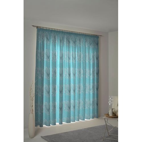 4004567232832 - Vorhang WIRTH Stuben Gr 1 blau Gardinen 145cm Ösen 132cm Baumwolle Polyester B132cm H145cm 4004567232832 - Vorhang WIRTH Stuben Gr 1 blau Gardinen 145cm Ösen 132cm Baumwolle Polyester B132cm H145cm