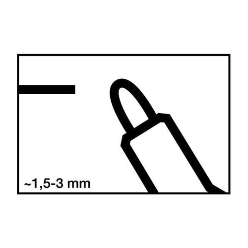 4004764012923 - EDDING 4-250002 Whiteboardmarker 250 rot Strichbreite 15-3 mm Rundspitze