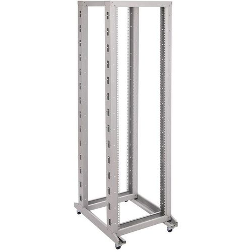 8434185383221 - CableMarkt - Rack 42U offener 19” weißer Stahlschrank 600 x 600 x 2000 mm