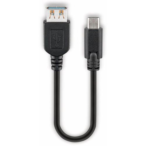 4040849678943 - USB 32 GEN 1 (USB30) Anschlusskabel - USB-C auf USB-A - 5Gbit s - USB-Adapter - OTG Kabel - USB-C auf USB-A Anschlusskabel - 02m - 5Gbit s - GEN 1 - schwarz