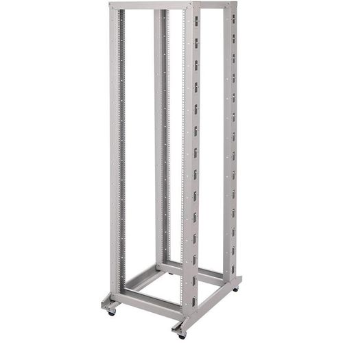 8434185384655 - CableMarkt - Rack 42U offener 19” weißer Stahlschrank 600 x 800 x 2000 mm