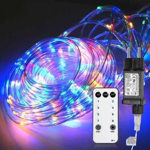 9460565032211 - Vingo - led Lichterschlauch Mit Fernsteuerung Außen Außen Innen Lichtschlauch Innenbereich Lichterkette—Bunt—20m - Bunt 9460565032211 - Vingo - led Lichterschlauch Mit Fernsteuerung Außen Außen Innen Lichtschlauch Innenbereich Lichterkette—Bunt—20m - Bunt