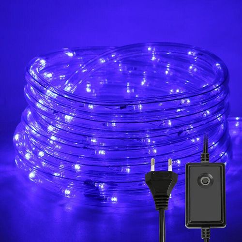 9784297945121 - SWANEW 30M Tube Lumineux Extérieur LED Guirlande Lumineuse DécorationBleuavec Adapteur d’alimentation