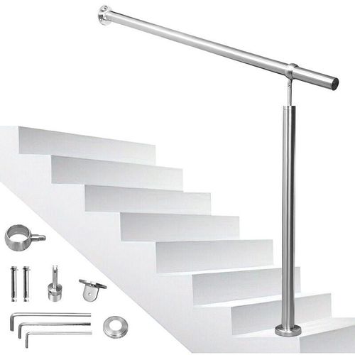 0726505000108 - Swanew - Rampe descalier Main Courante pour Escalier Extérieu intérieur extérieur entrée Maison Fixation Mur Angle réglable Matériel Montage Inclu 0726505000108 - Swanew - Rampe descalier Main Courante pour Escalier Extérieu intérieur extérieur entrée Maison Fixation Mur Angle réglable Matériel Montage Inclu