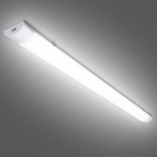 9364303878447 - Swanew - 48W Réglette led extra plate Line Luminaire led étanche tubes led interconnectable traversante Blanc Neutre IP65 Plafonnier led 150cm