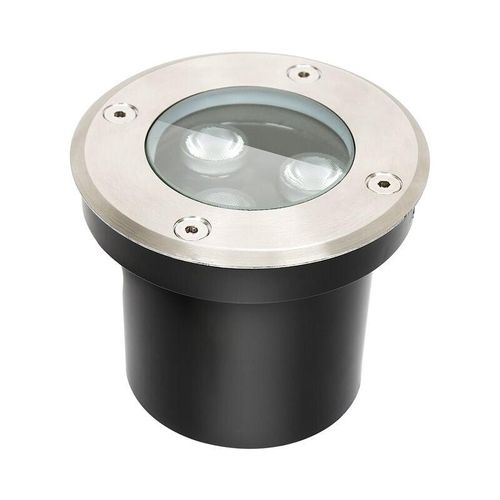 9114681104559 - SWANEW Lumières enterrées lampadaire de lampe de paysage enterré à LED blanche pour jardin éclairage extérieur 2x 3W