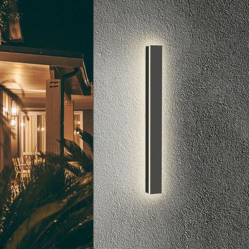 9441000427090 - Swanew - Applique Murale Exterieur led Ampoule Lampe Murale Interieur Réglable Angle Lumière pour Maison 80cm 18W Blanc chaud